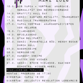 Aktuelles Monatsprogramm