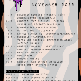 Aktuelles Monatsprogramm Aktuelles Monatsprogramm