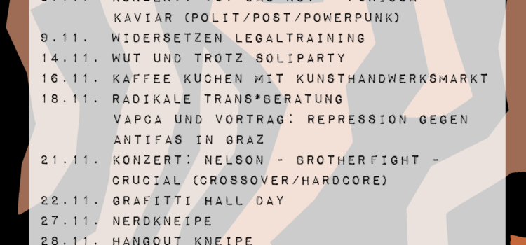 Aktuelles Monatsprogramm