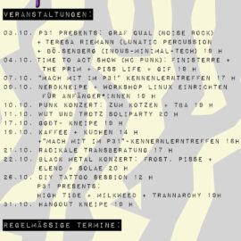 Aktuelles Monatsprogramm
