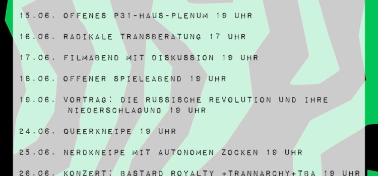Aktuelles Monatsprogramm